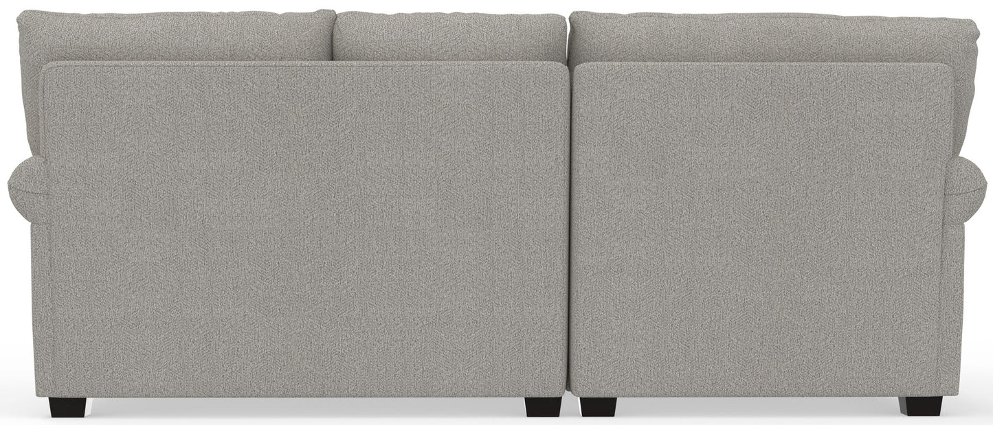 Livingston - Sectional With Comfort Coil Seating And Accent Pillows Included - Hornell Furniture Outlet