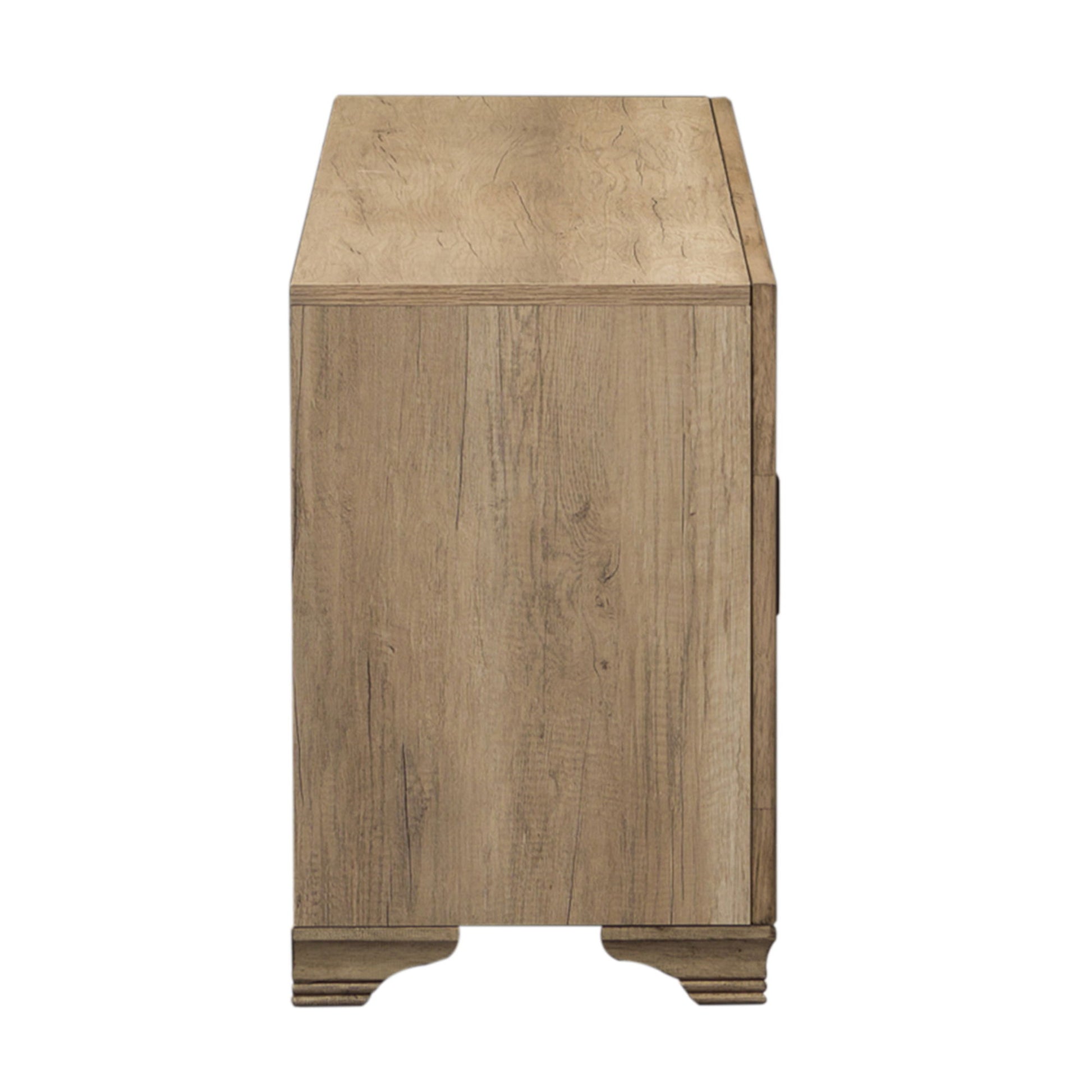 Sun Valley - 60" TV Console - Light Brown - Hornell Furniture Outlet