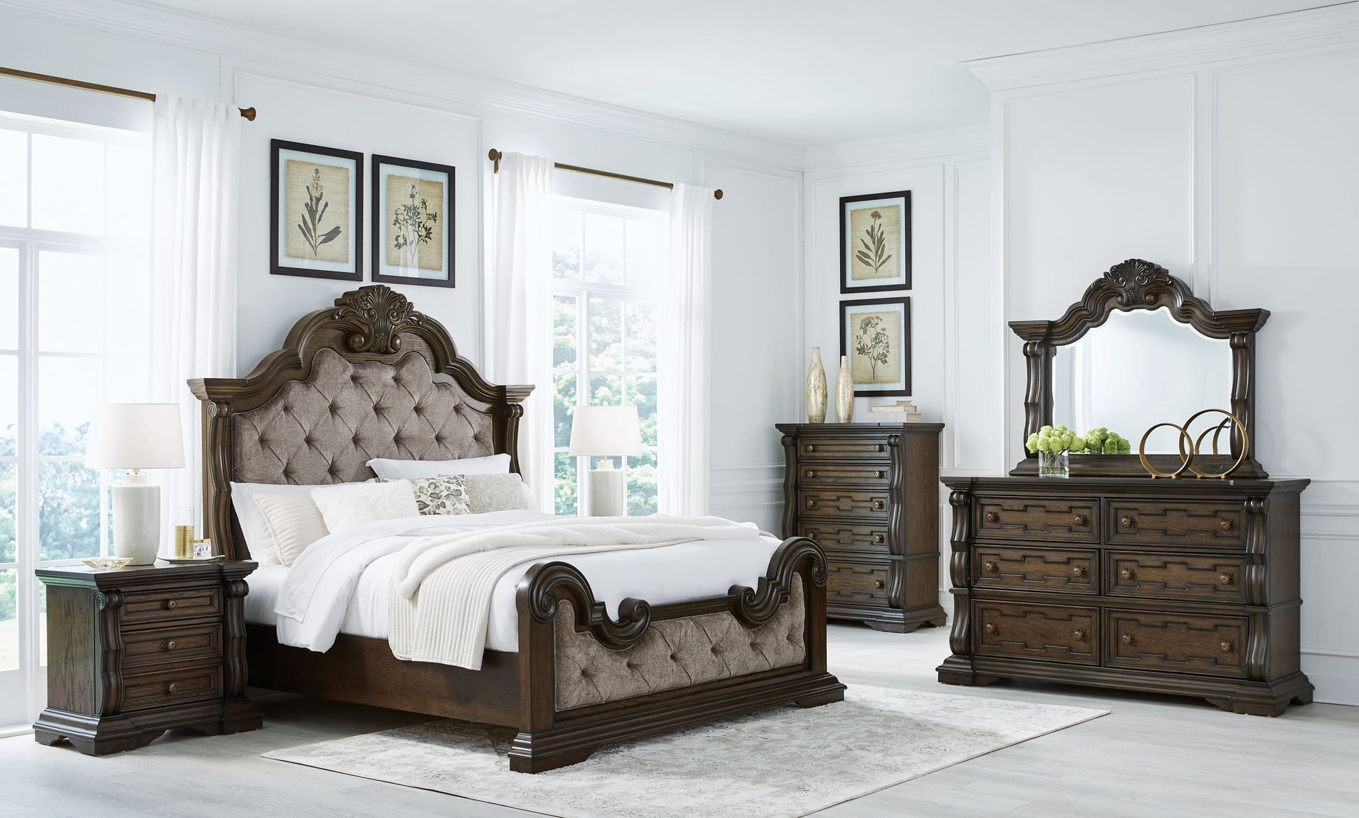 Maylee - Upholstered Bedroom Set - Hornell Furniture Outlet