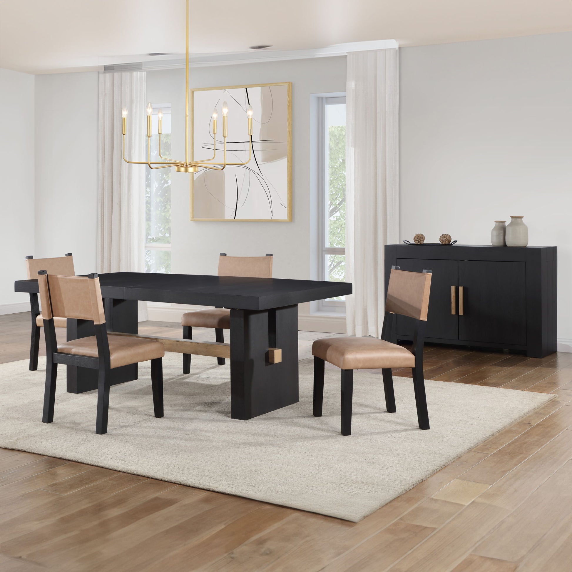 Aubrey - 5 Piece Dining Set - Hornell Furniture Outlet