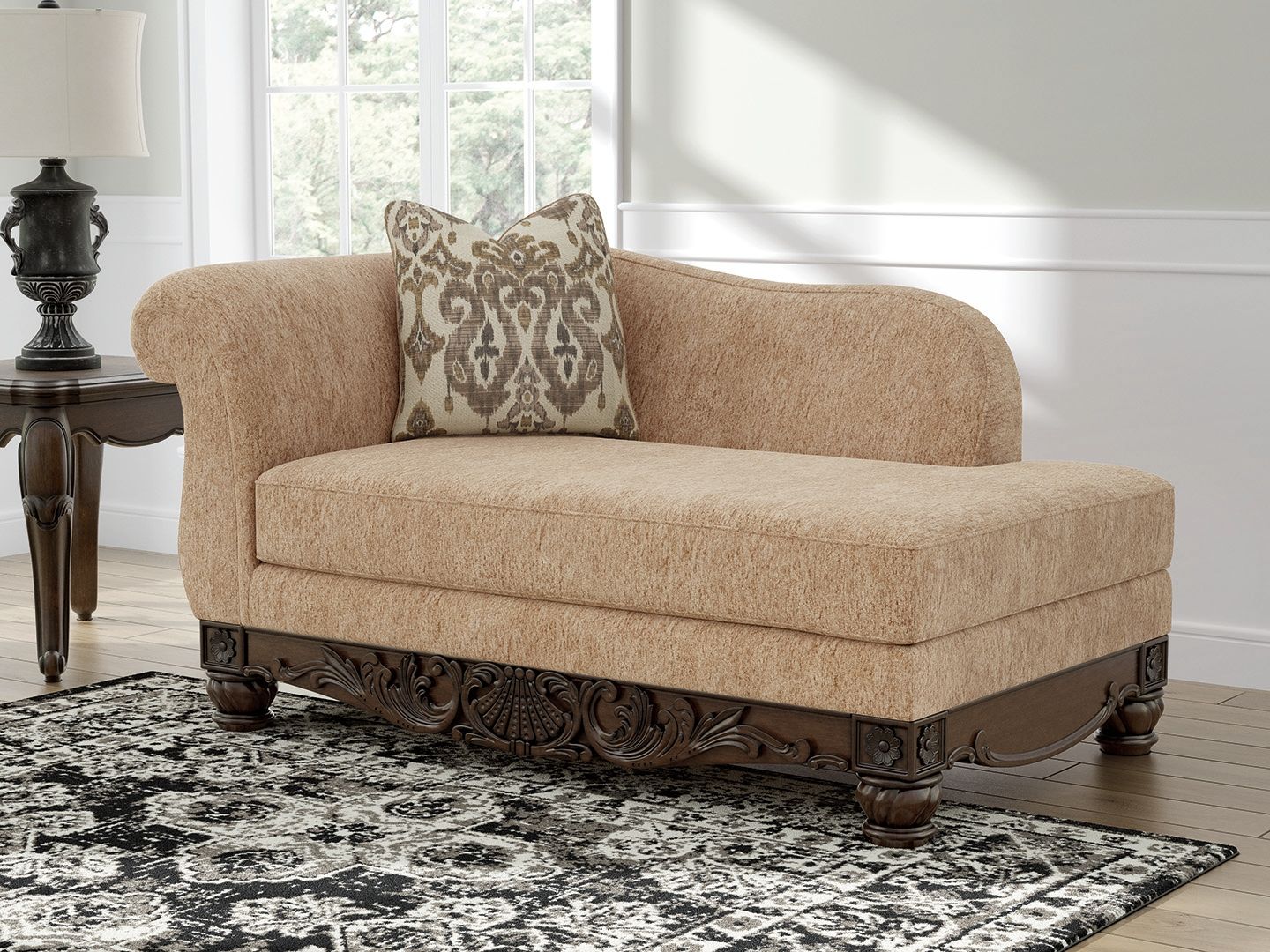 Chelsworth - Golden - RAF Corner Chaise - Hornell Furniture Outlet