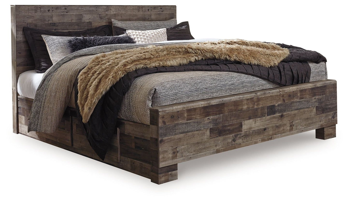 Derekson - Panel Bed - Hornell Furniture Outlet