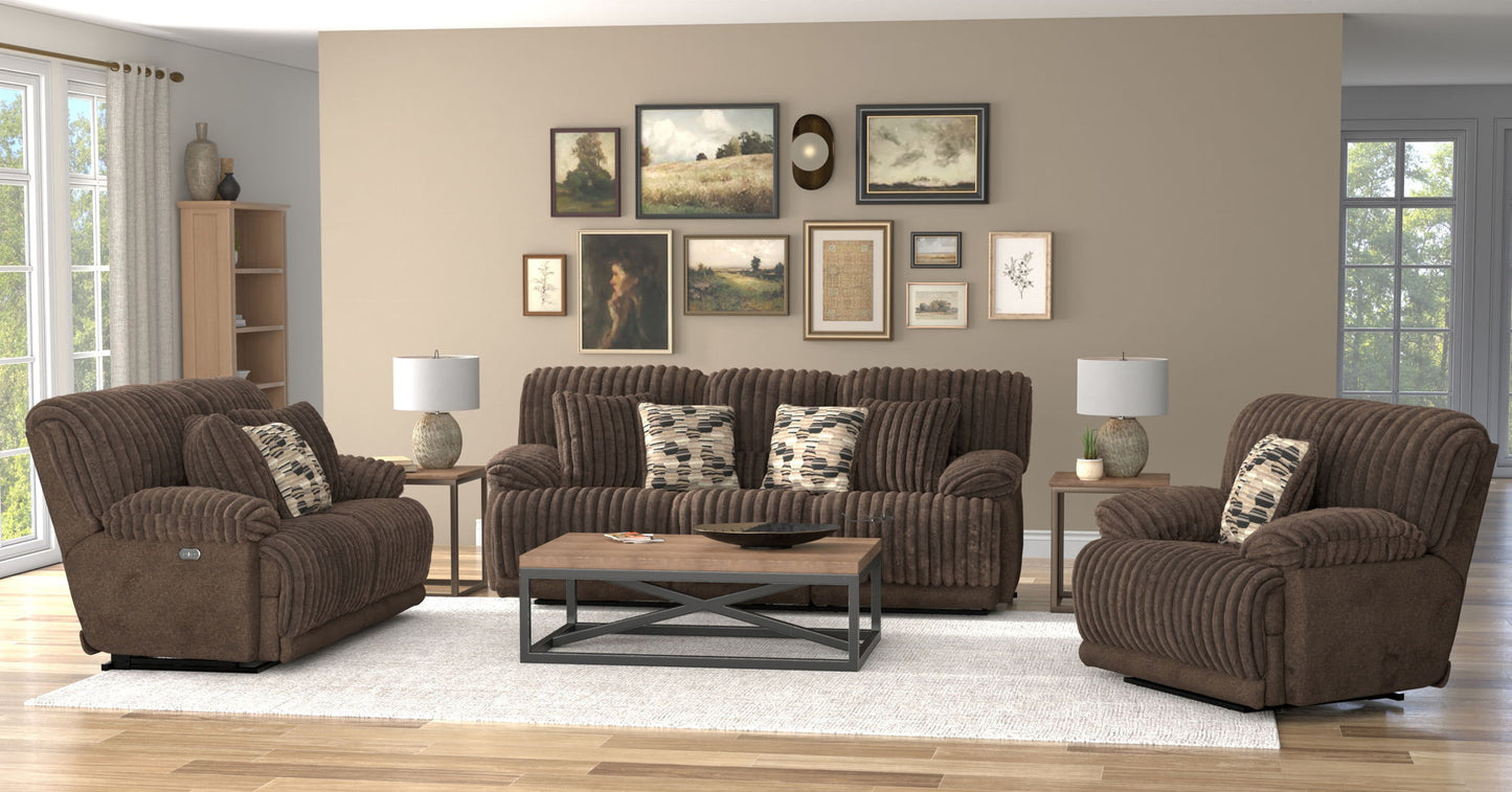 Hollifield - Reclining Loveseat - Hornell Furniture Outlet