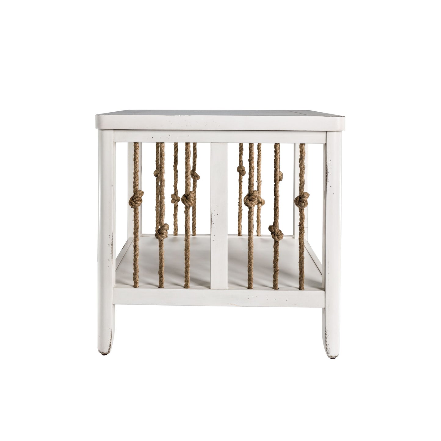 Dockside - End Table - White - Hornell Furniture Outlet