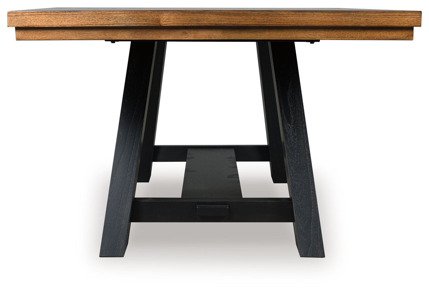 Greddinton - Brown / Black - Dining Extension Table - Hornell Furniture Outlet