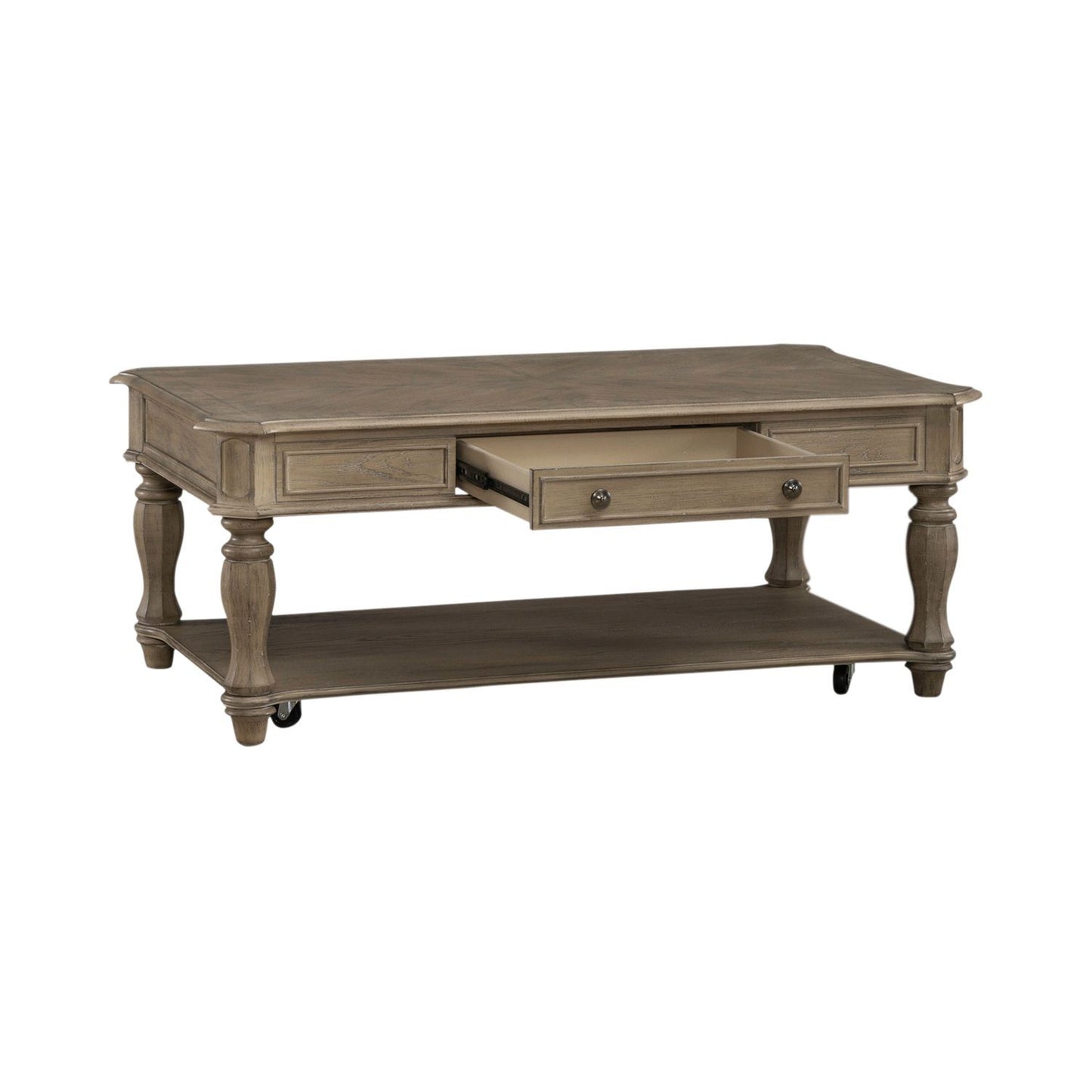 Magnolia Manor - Rectangular Cocktail Table - Hornell Furniture Outlet