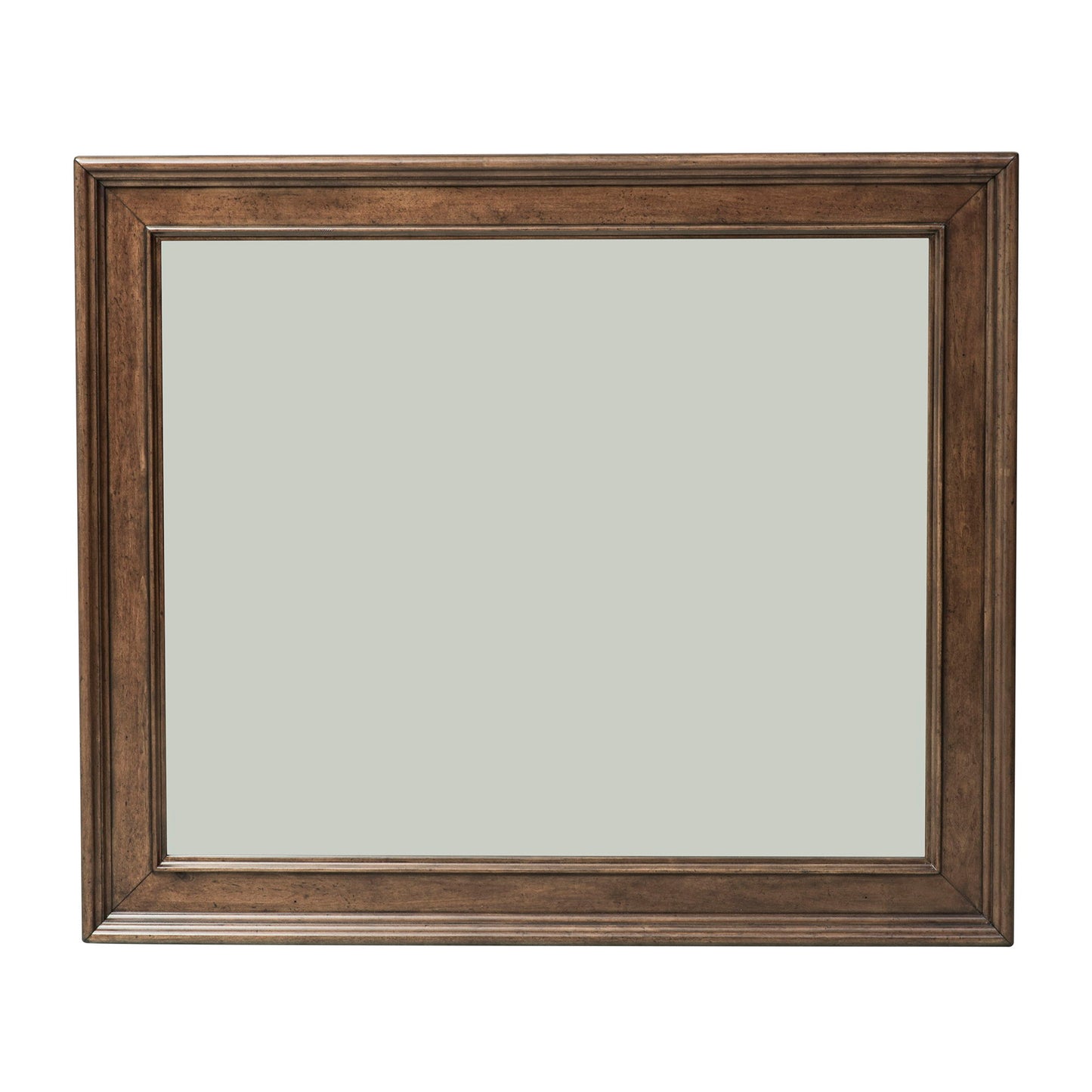 Rustic Traditions - Dresser & Mirror - Dark Brown - Hornell Furniture Outlet