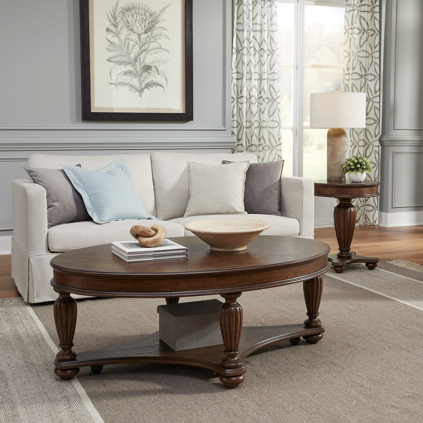 Allington - Optional 3 Piece Set - Brown - Hornell Furniture Outlet