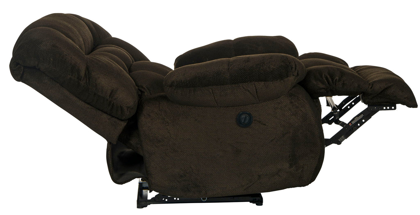 Daly - Power Lay Flat Recliner - Hornell Furniture Outlet