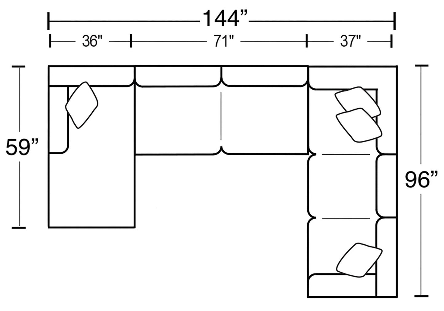 Harper - Sectional - Hornell Furniture Outlet