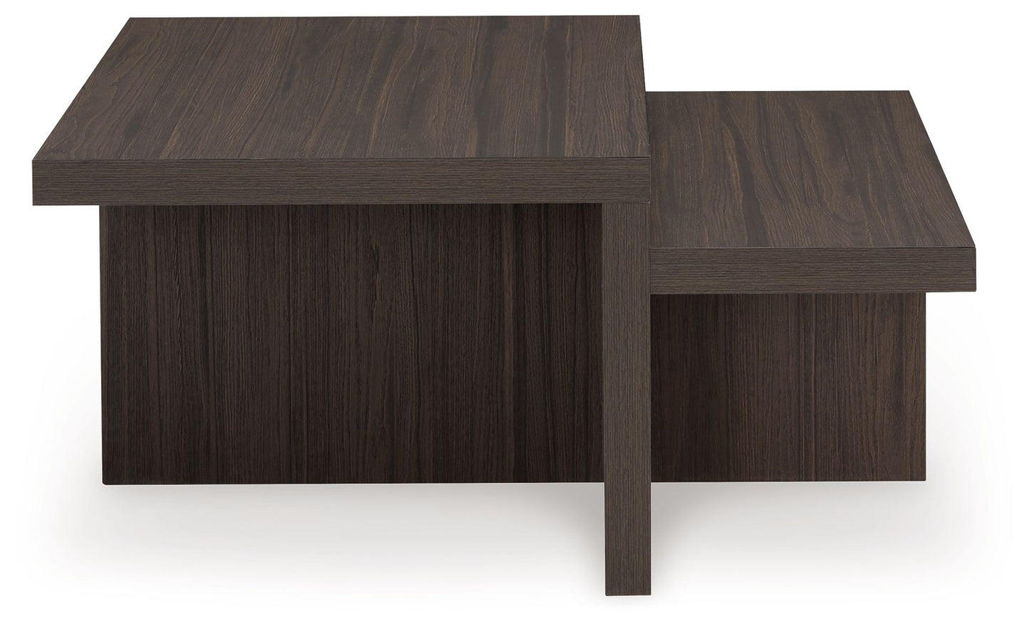 Zendex - Brown - Occasional Table Set (Set of 2) - Hornell Furniture Outlet