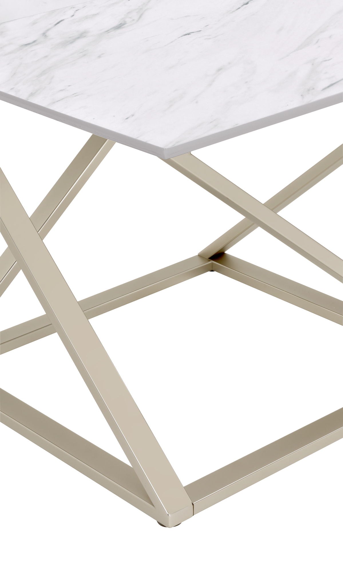 Zurich - 3 Piece Occasional Table Set - White - Hornell Furniture Outlet