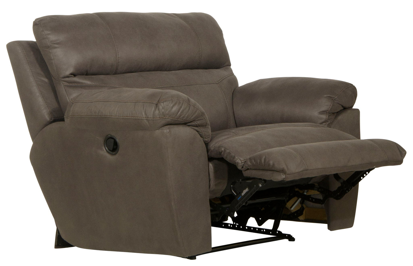 Atlas - Recliner - Charcoal - Hornell Furniture Outlet