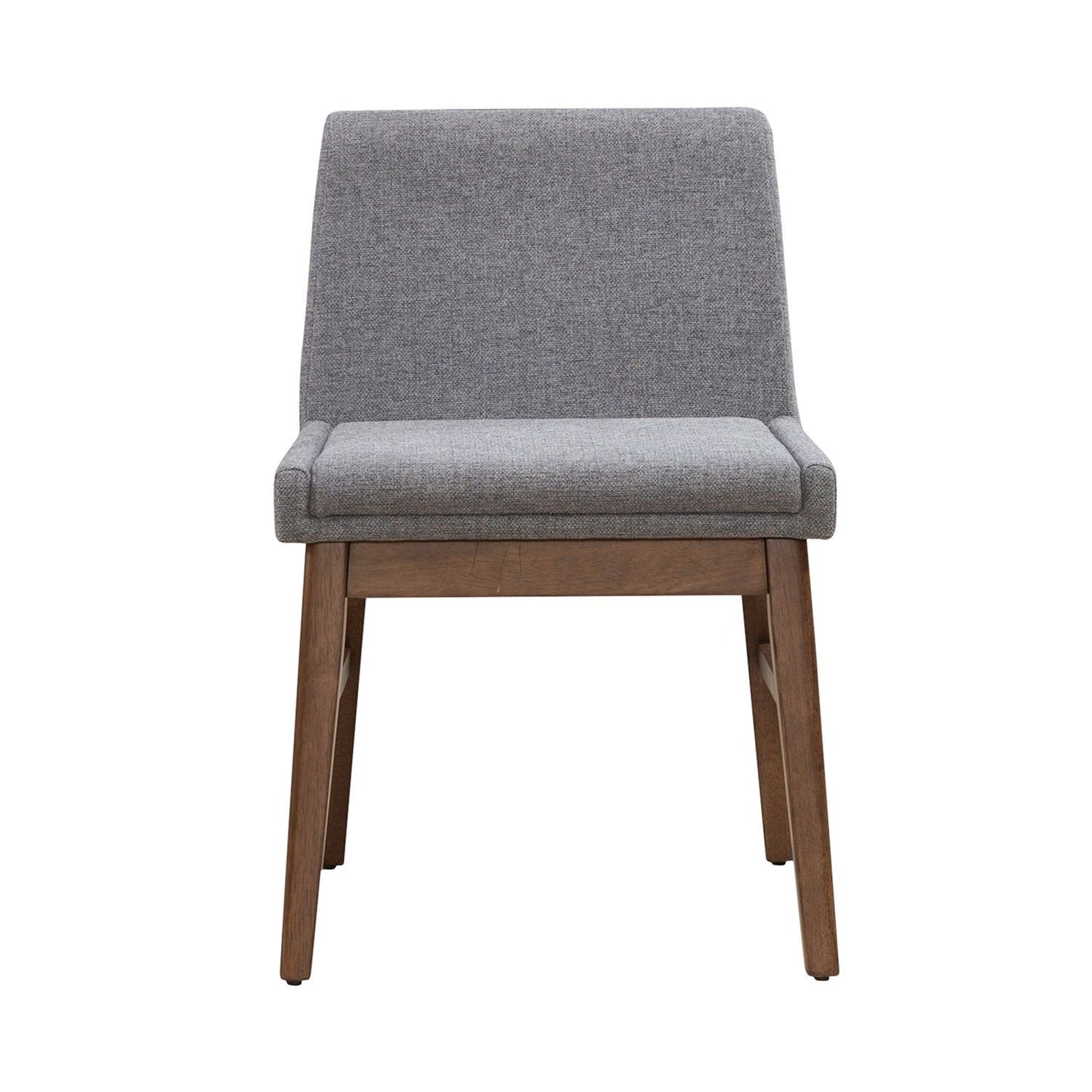 Space Savers - Upholstered Side Chair (RTA) - Brown - Hornell Furniture Outlet