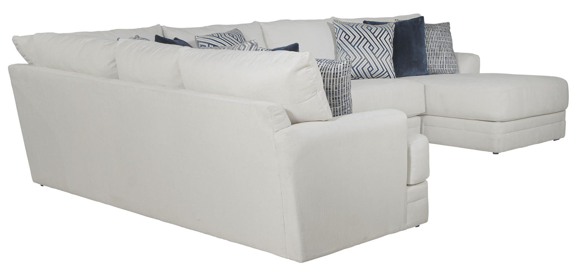 Polaris - Sectional With Comfort Coil Seating And Accent Pillows Included - Hornell Furniture Outlet