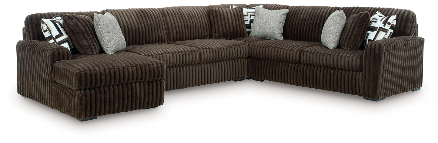 Midnight - Madness - Sectional - Hornell Furniture Outlet