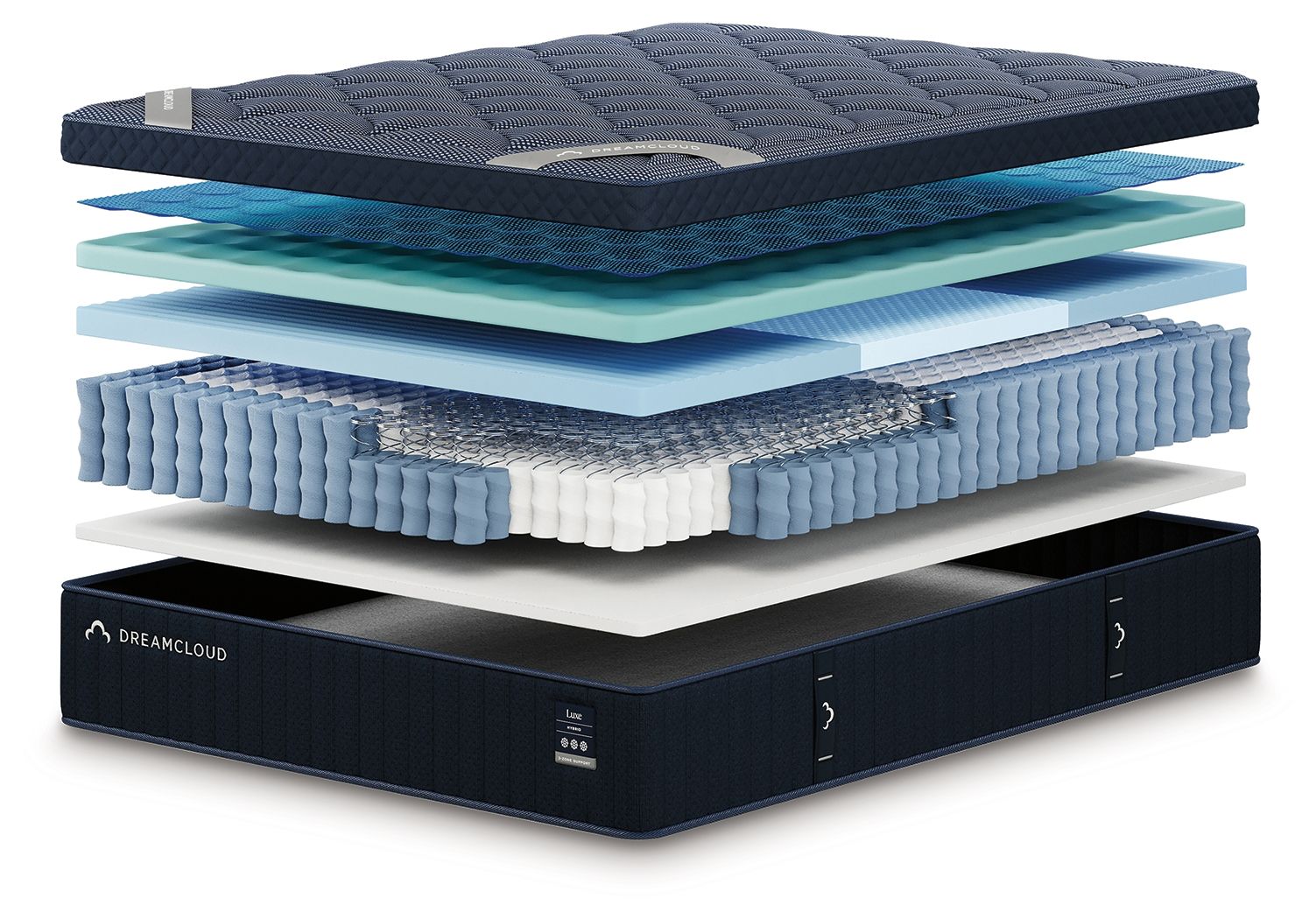 DreamCloud Hybrid Luxe 4.0 - Mattress - Hornell Furniture Outlet