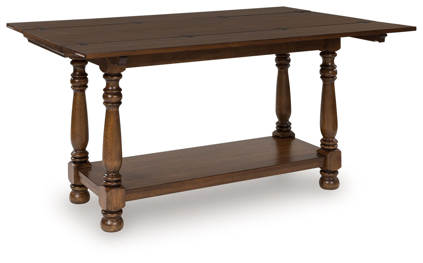 Sturlayne - Brown - Flip Top Sofa Table - Hornell Furniture Outlet