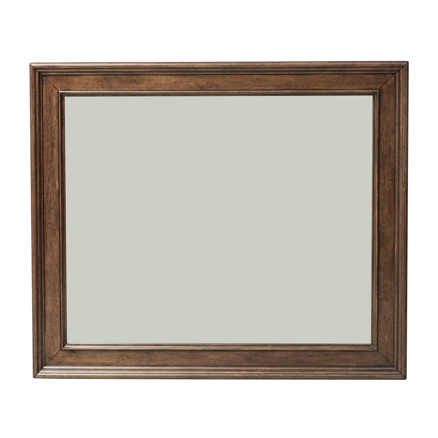 Rustic Traditions - Landscape Mirror - Dark Brown - Hornell Furniture Outlet