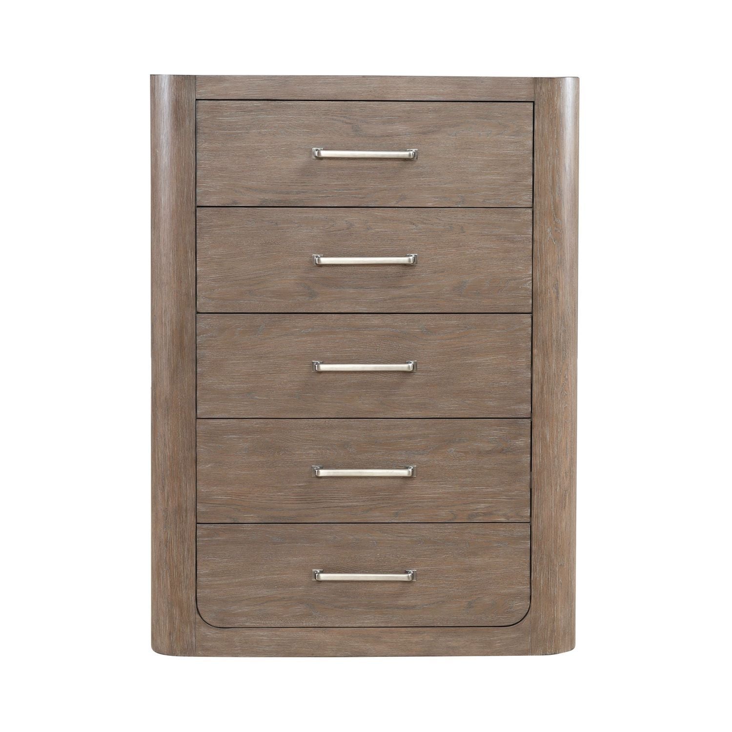 South Bend - 5 Drawer Chest - Brown - Hornell Furniture Outlet