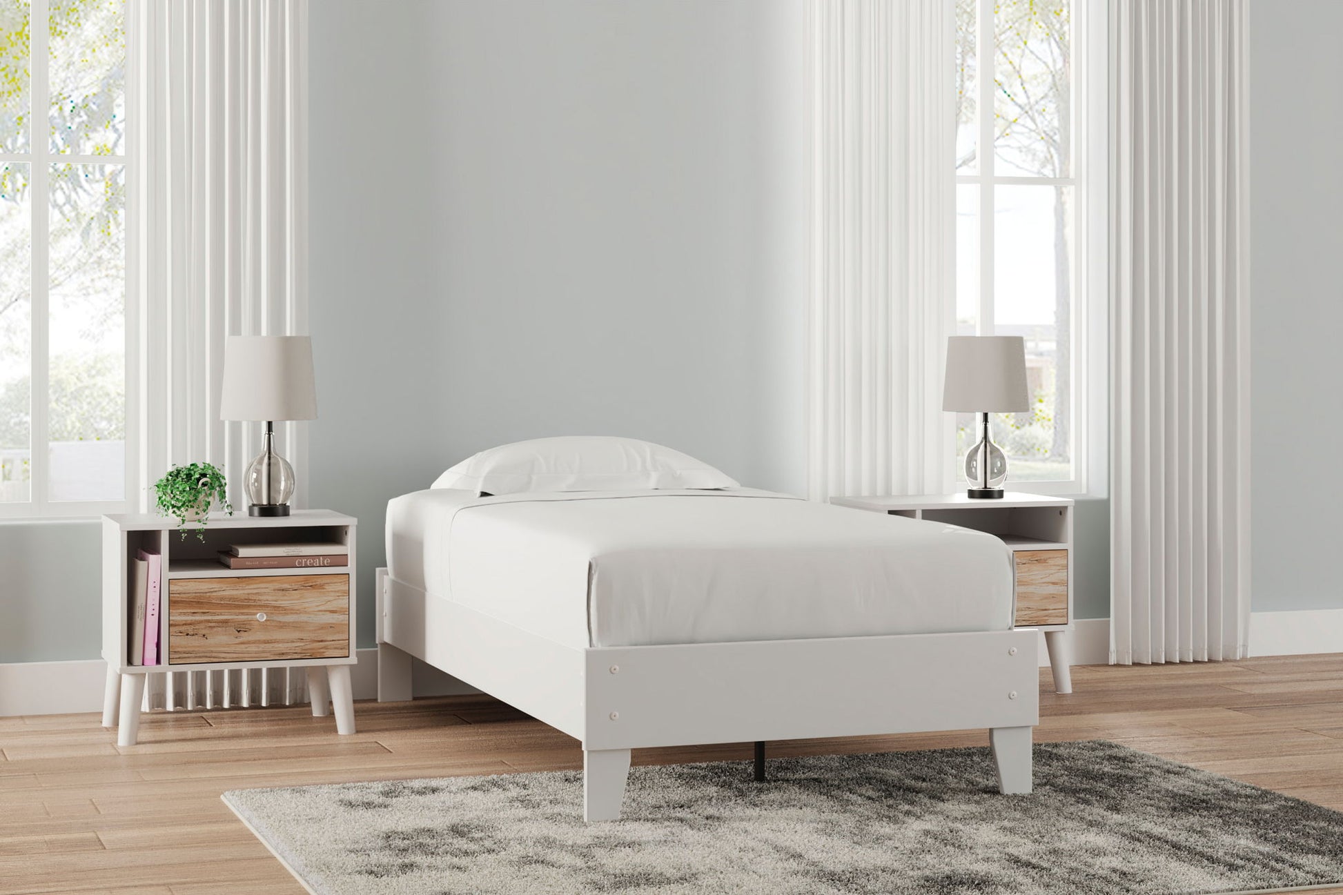 Piperton - Platform Bed - Hornell Furniture Outlet
