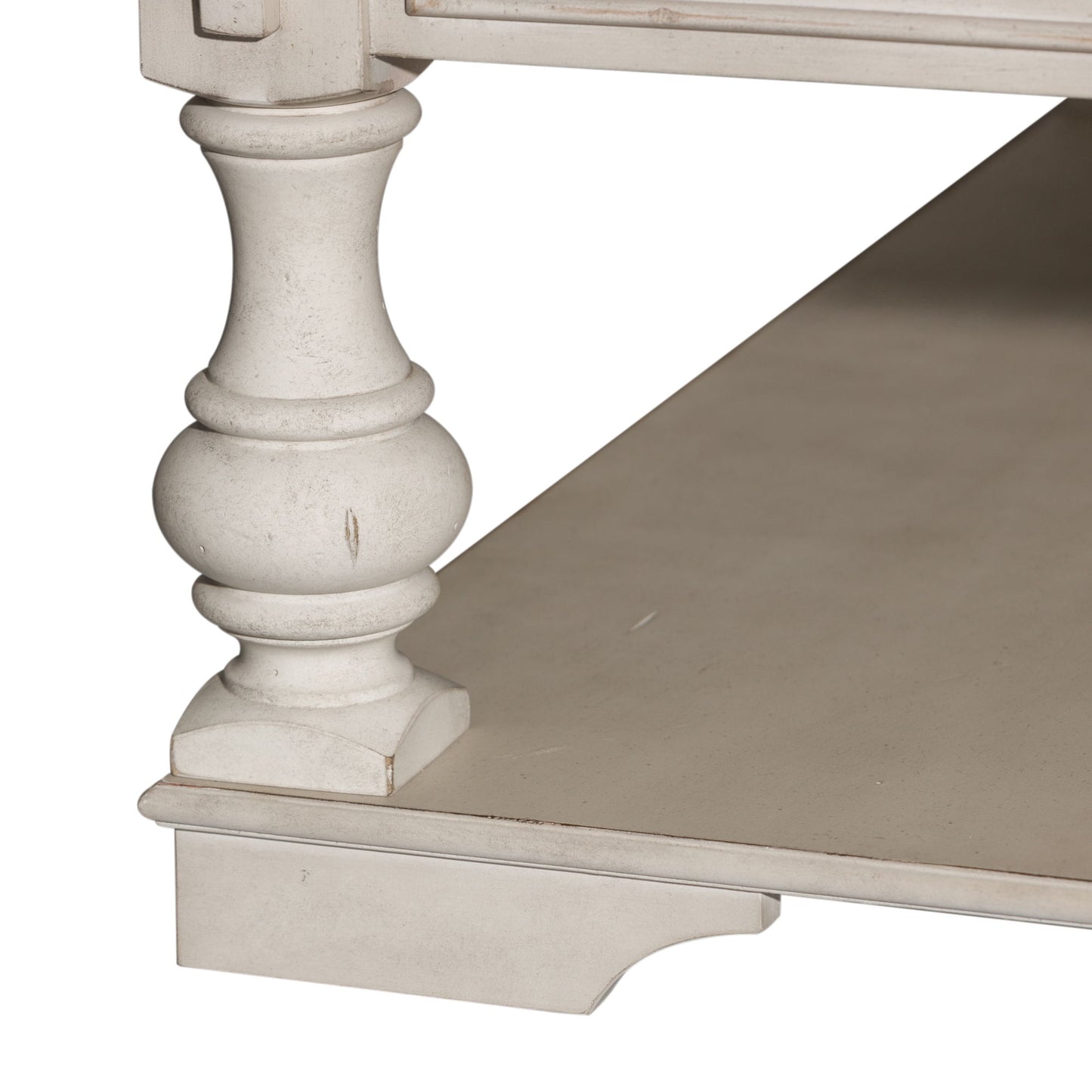 Morgan Creek - Cocktail Table - White - Hornell Furniture Outlet