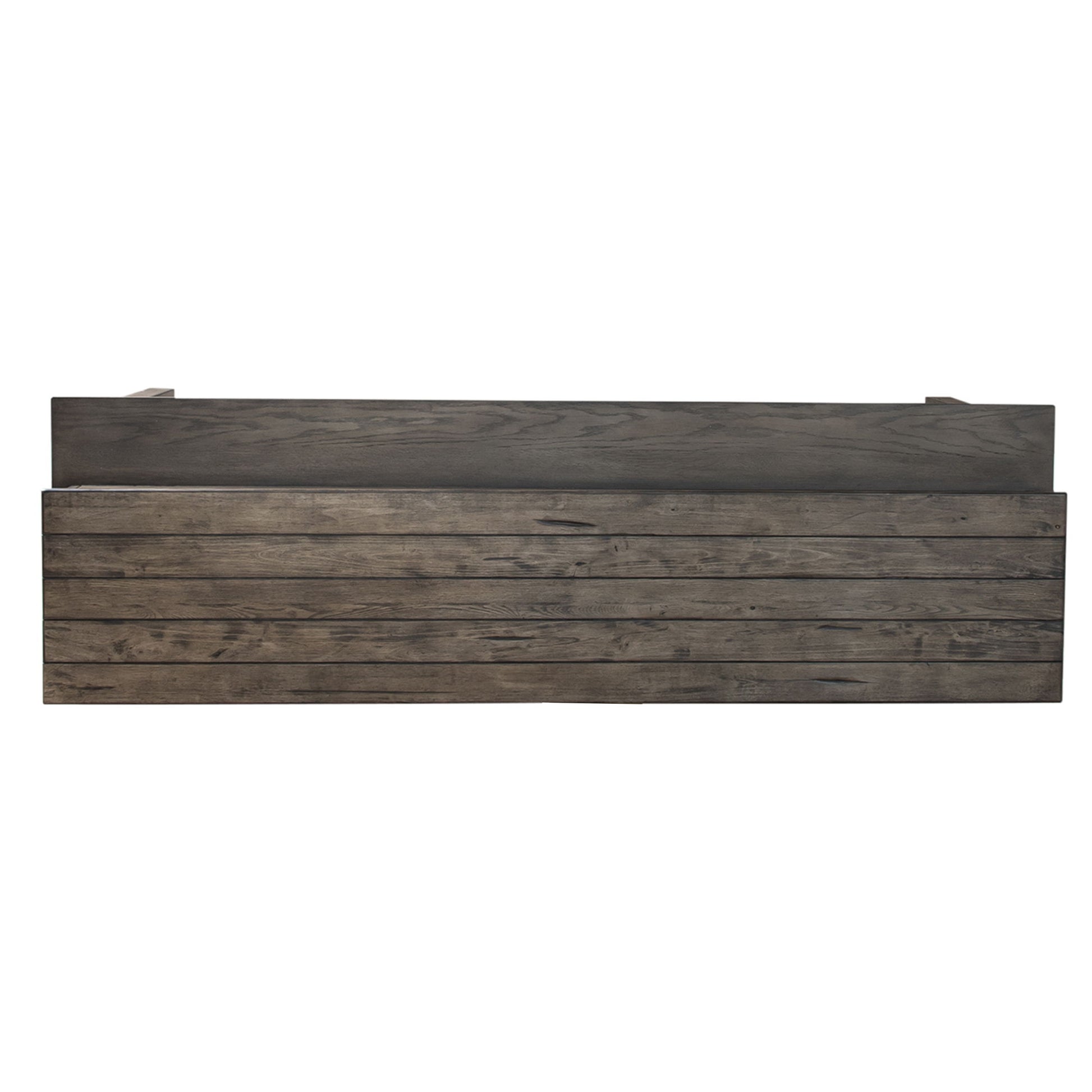 Hayden Way - Console Bar Table - Washed Gray - Hornell Furniture Outlet