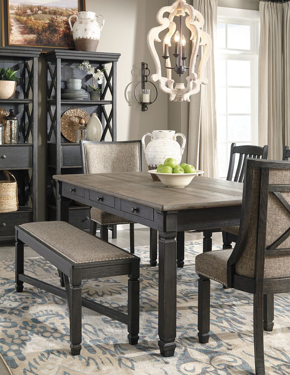 Tyler Creek - Dining Table Set - Hornell Furniture Outlet