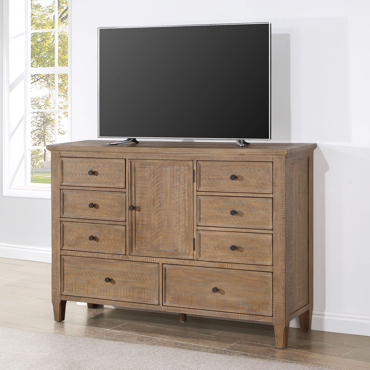 Riverdale - 6 Drawer Dresser - Brown - Hornell Furniture Outlet