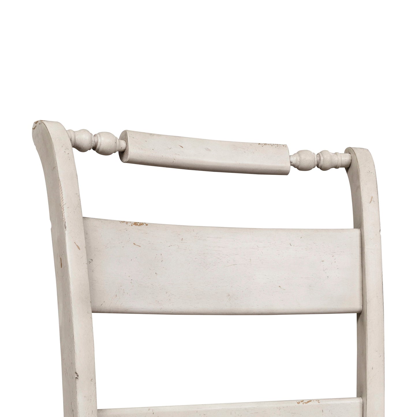 Whitney - Slat Back Side Chair - White - Hornell Furniture Outlet