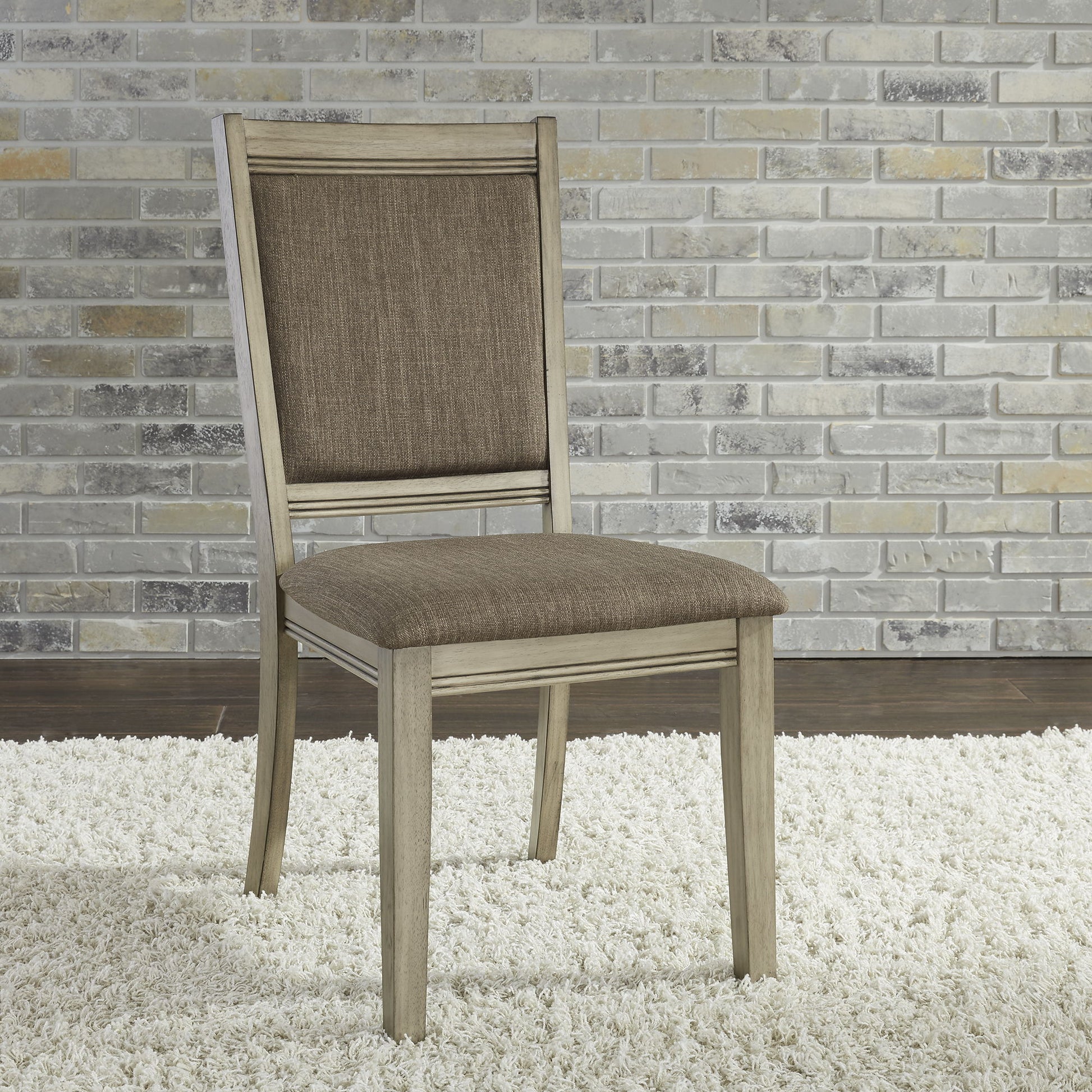 Sun Valley - Upholstered Side Chair - Light Brown - Hornell Furniture Outlet
