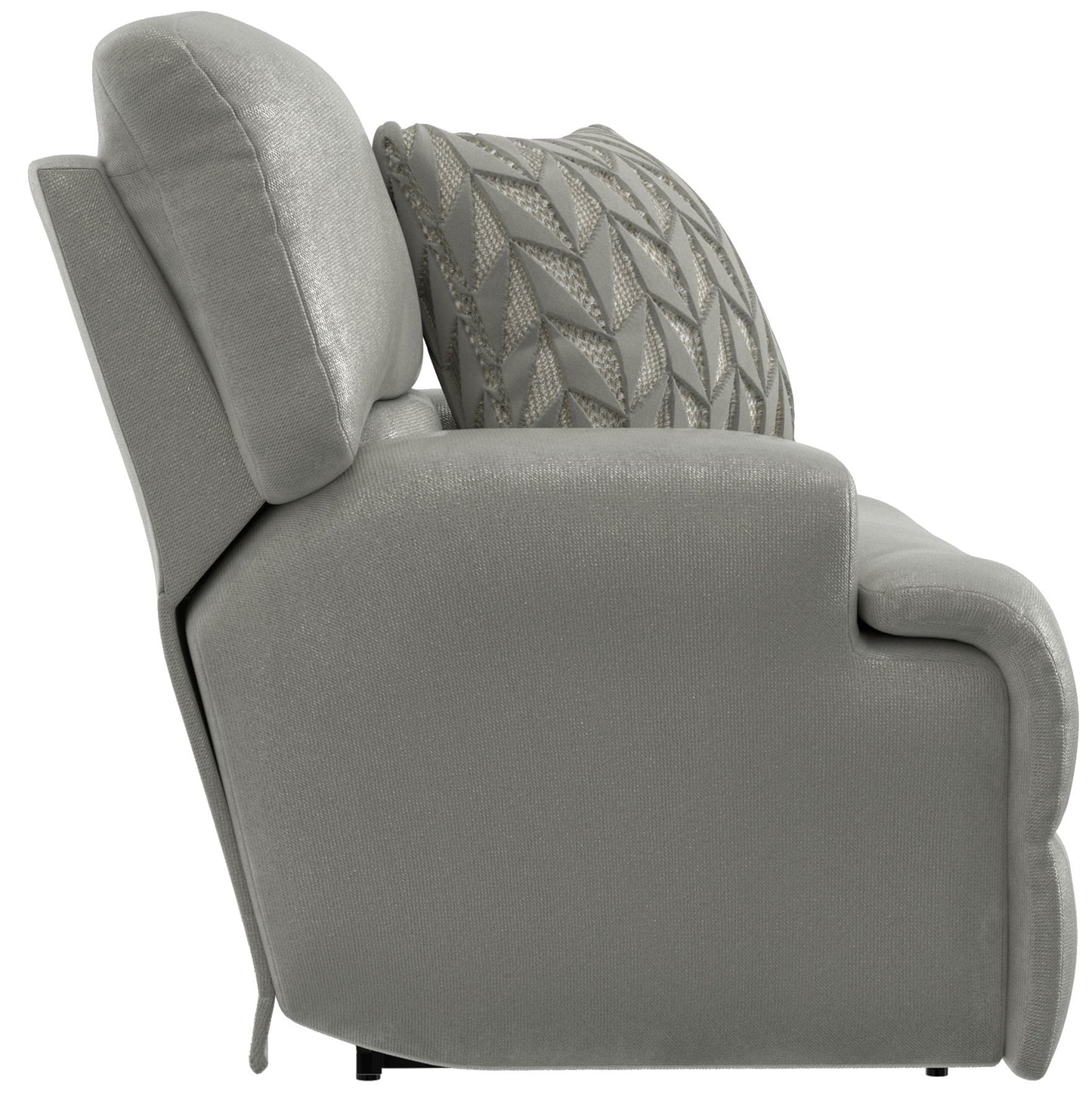 Renaldo - Power Recliner With Zero Gravity Recline - Stone - Hornell Furniture Outlet
