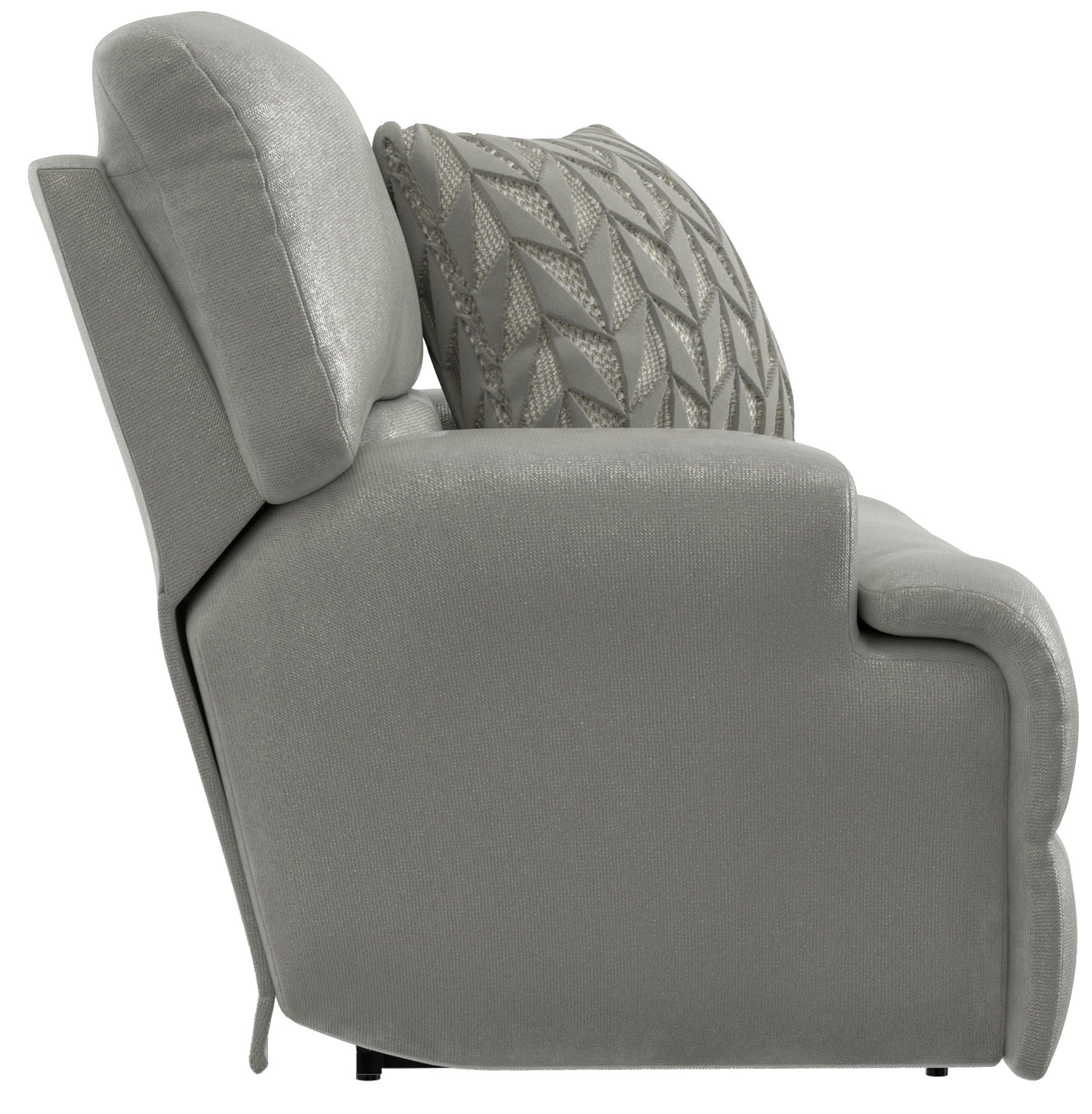 Renaldo - Power Recliner With Zero Gravity Recline - Stone - Hornell Furniture Outlet