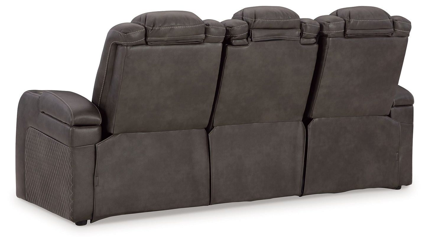 Fyne - dyme - Reclining Living Room Set - Hornell Furniture Outlet
