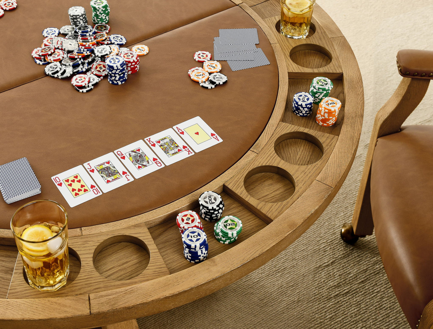 Rylie - Counter Table With Game Top - Hornell Furniture Outlet