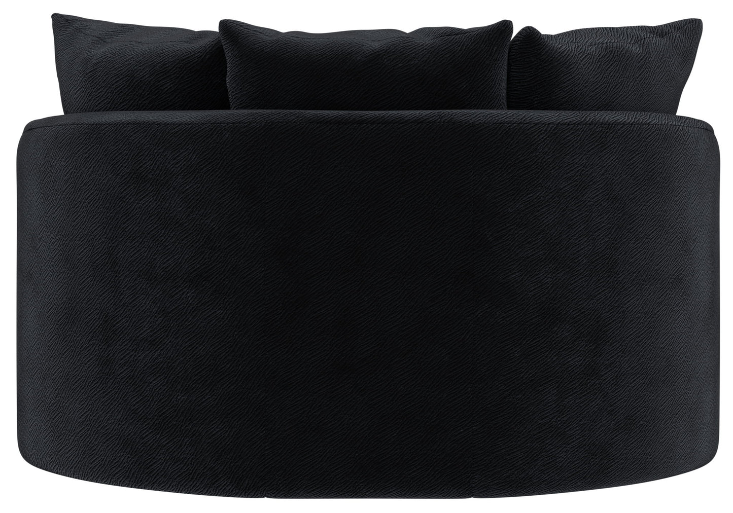 Matty - Round Accent Cuddle Chaise - Hornell Furniture Outlet