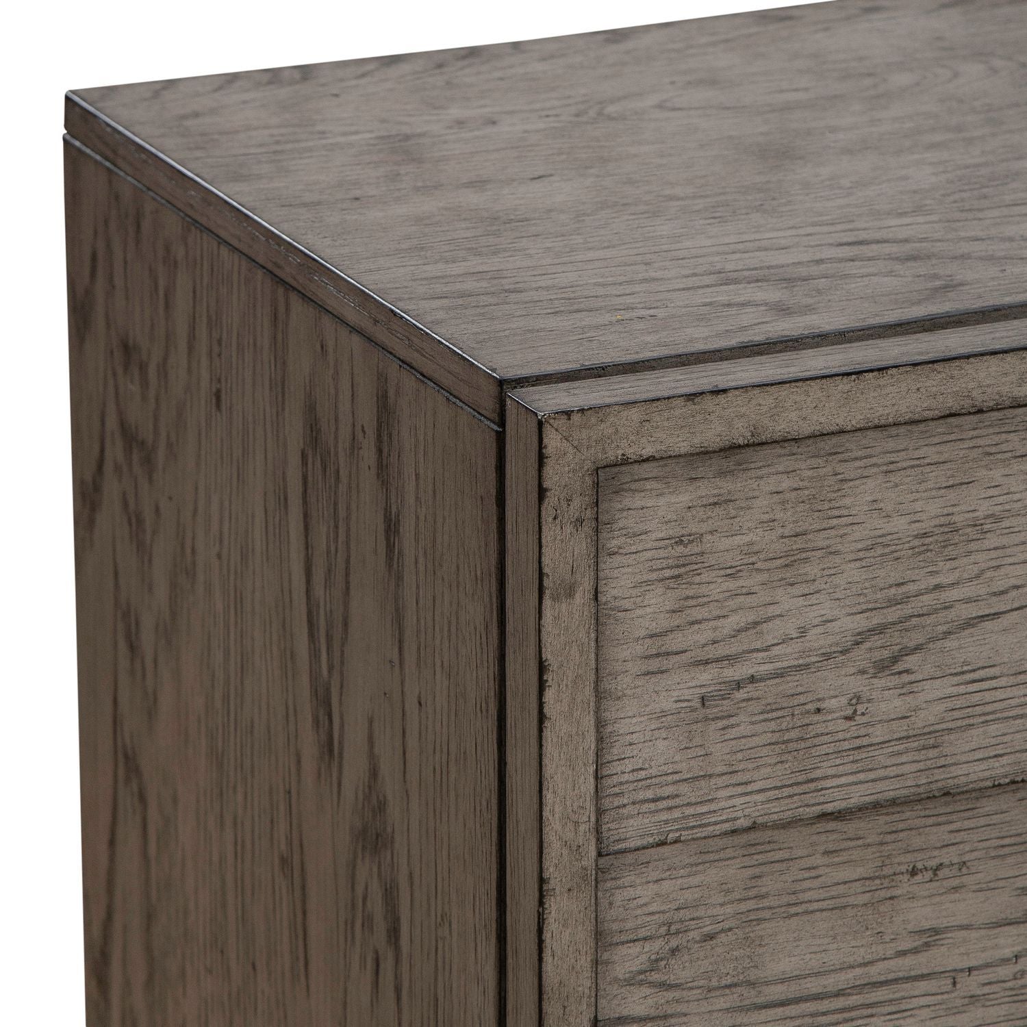 Pelicans Buff - 74" Accent TV Console - Gray - Hornell Furniture Outlet