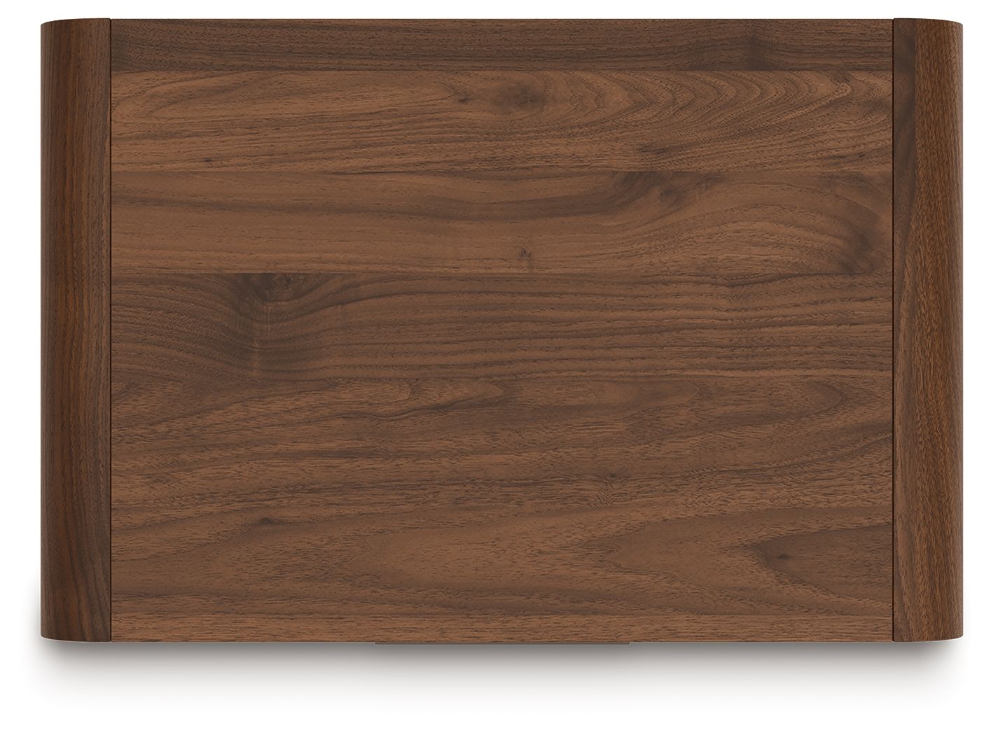 Fortlorn - Walnut Brown - Two Drawer Night Stand - Hornell Furniture Outlet