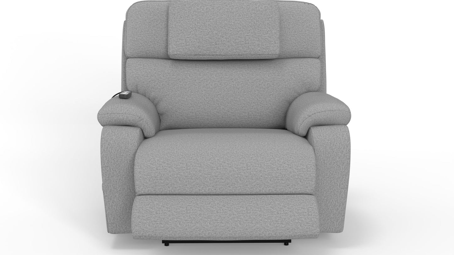 Dreamtime - 48" Power Headrest Power Lay Flat Recliner With CR3 Heat/Massage/Zero Gravity - Hornell Furniture Outlet