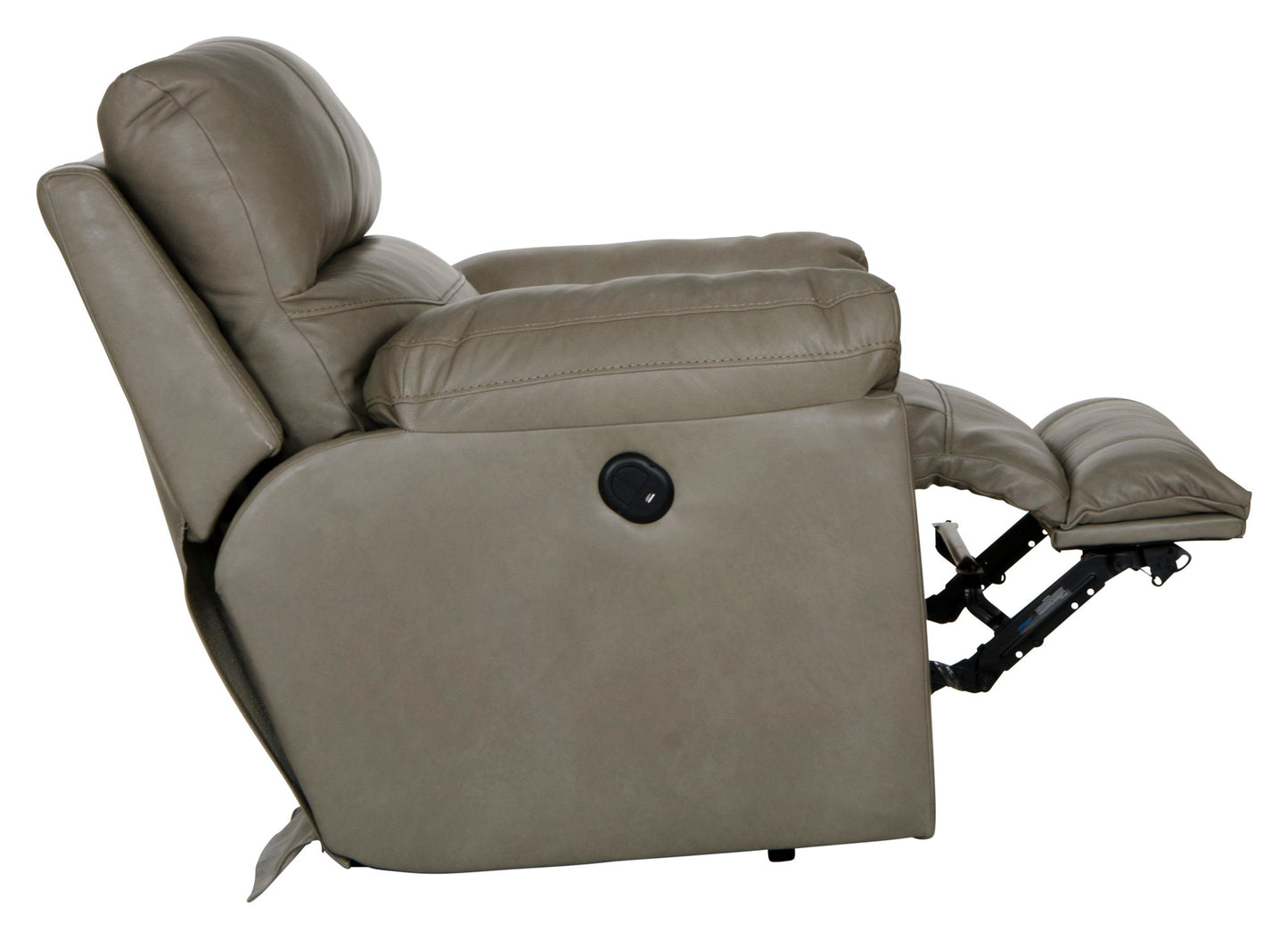 Costa - Power Lay Flat Recliner - Hornell Furniture Outlet