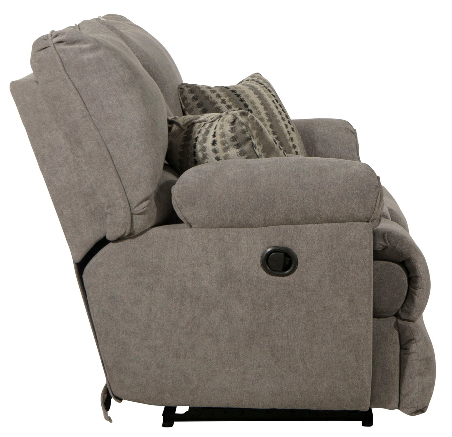 Sadler - Lay Flat Reclining Console Loveseat - Hornell Furniture Outlet