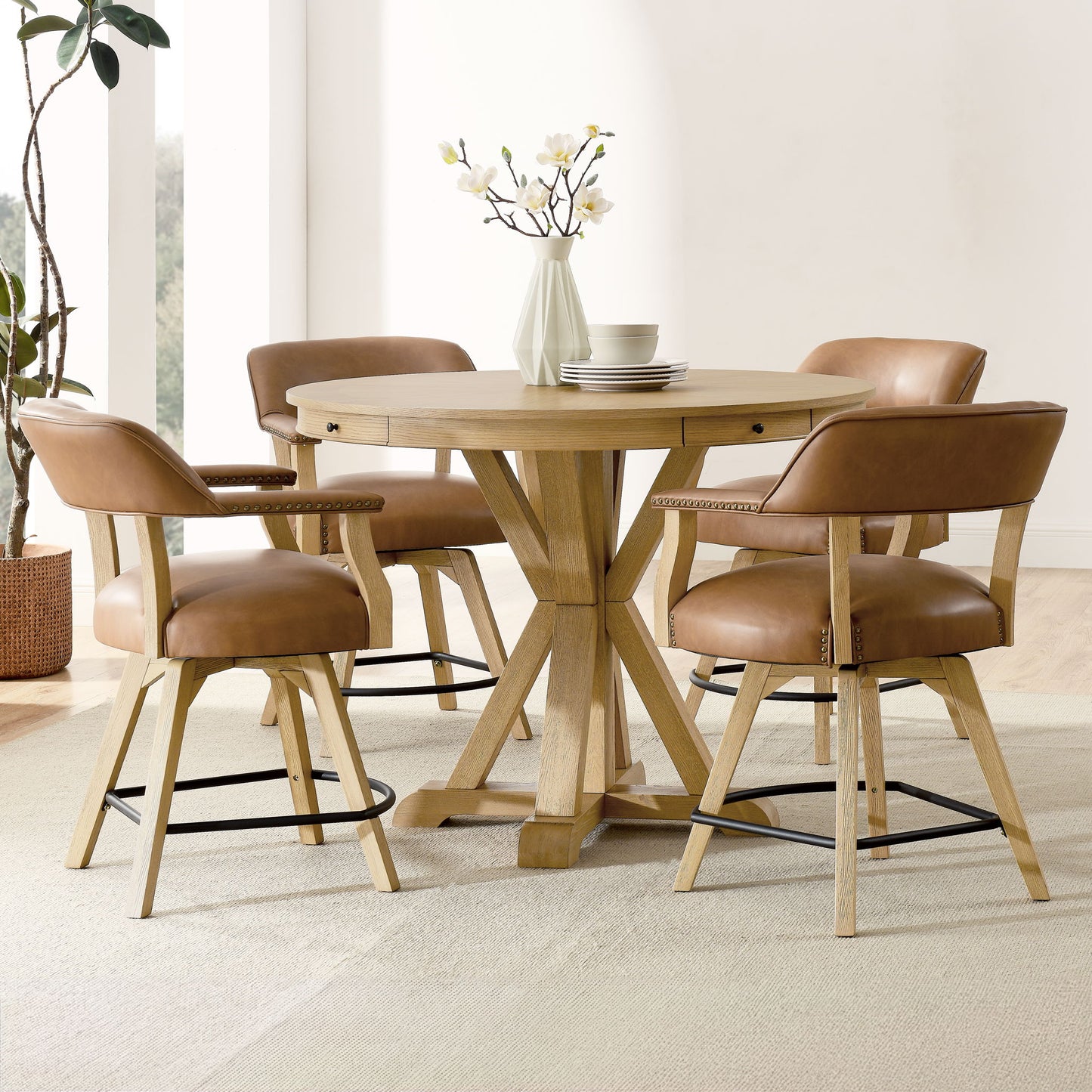 Rylie - Counter Dining Set - Hornell Furniture Outlet