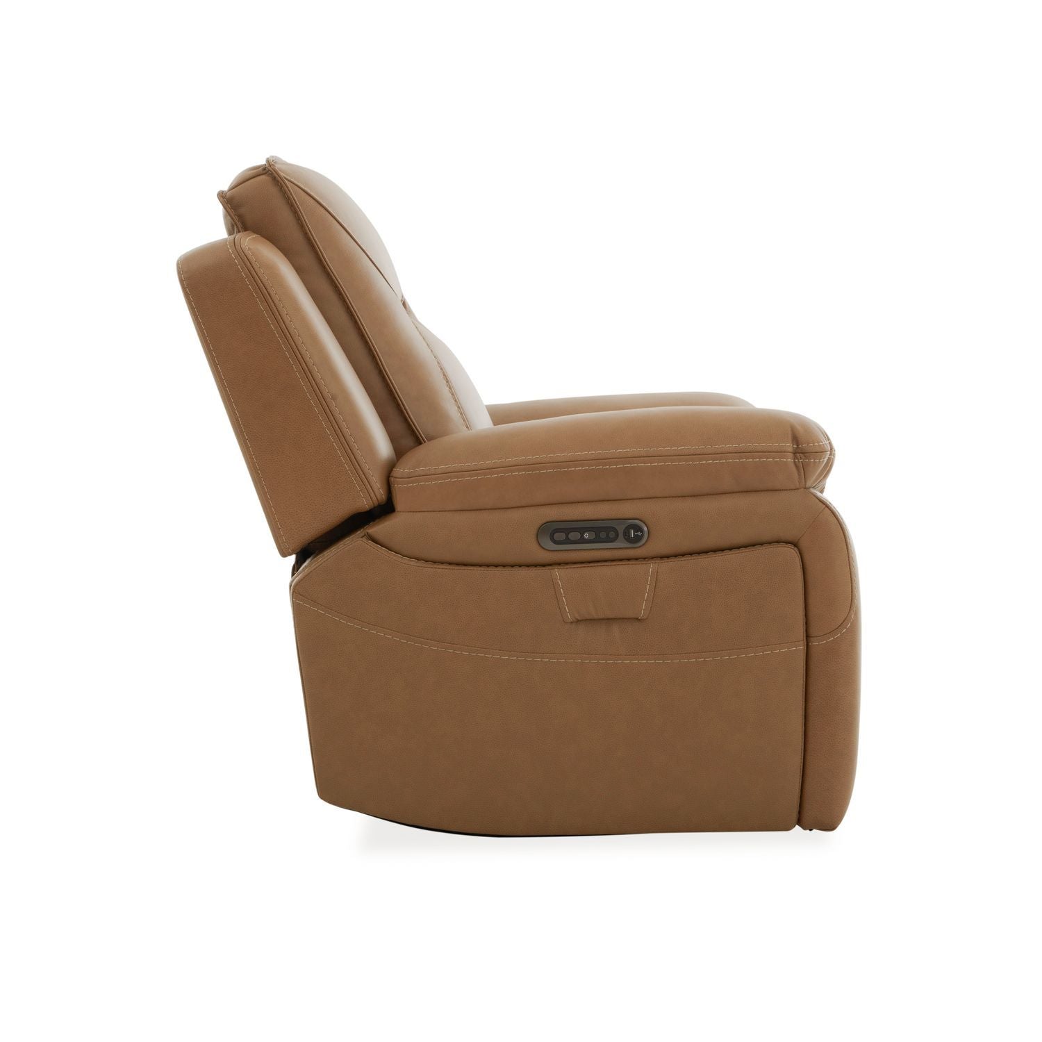 Callihan - Swivel Glider Recliner P3 - Brown - Hornell Furniture Outlet
