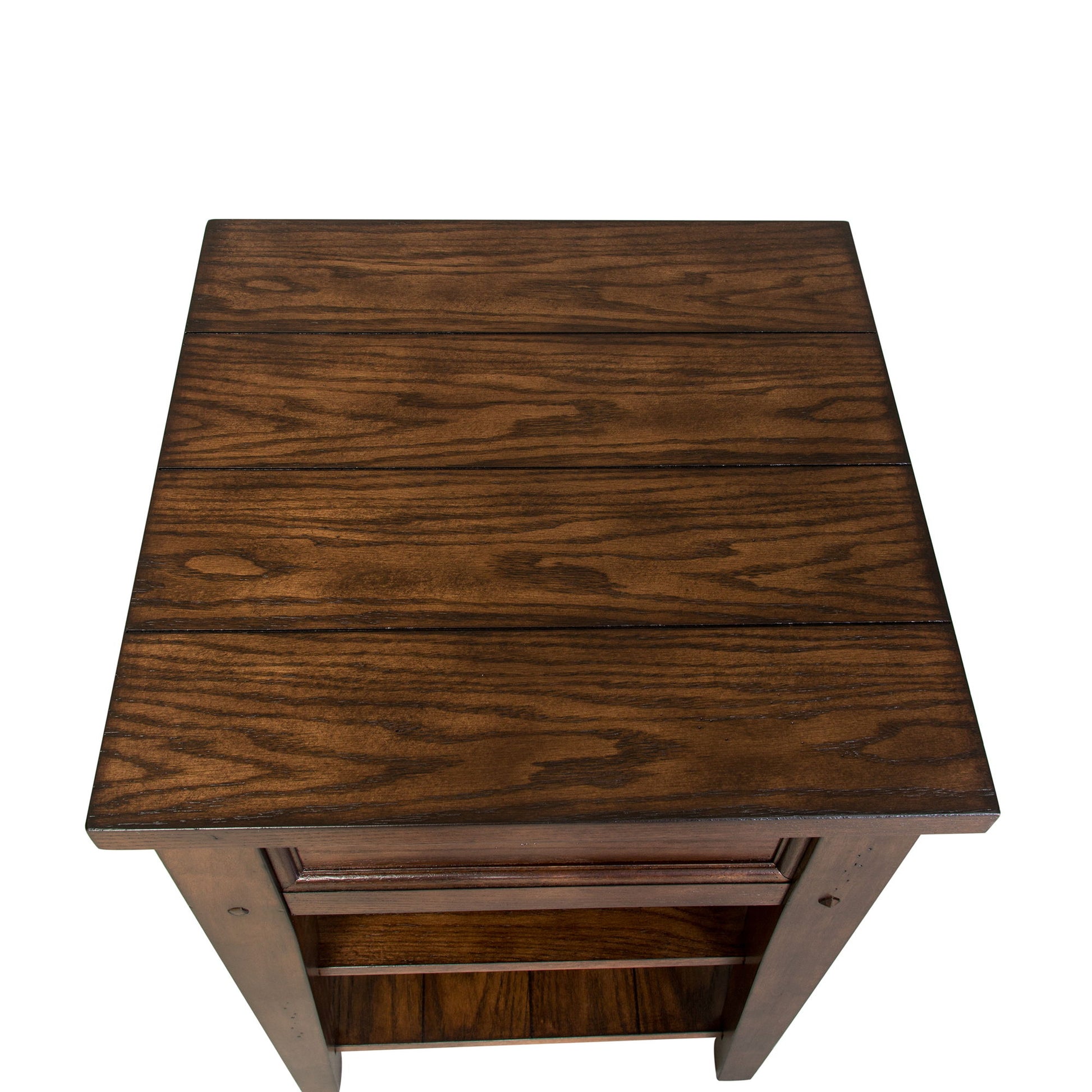 Lake House - Chair Side Table - Hornell Furniture Outlet