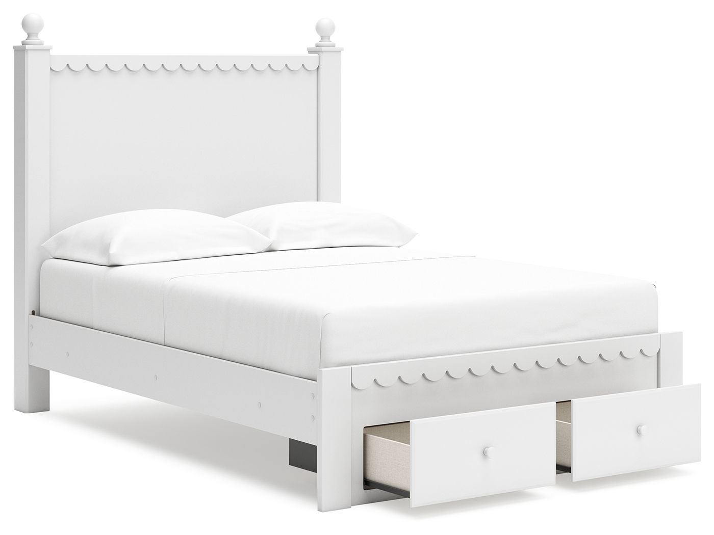 Mollviney - Storage Panel Bedroom Set - Hornell Furniture Outlet