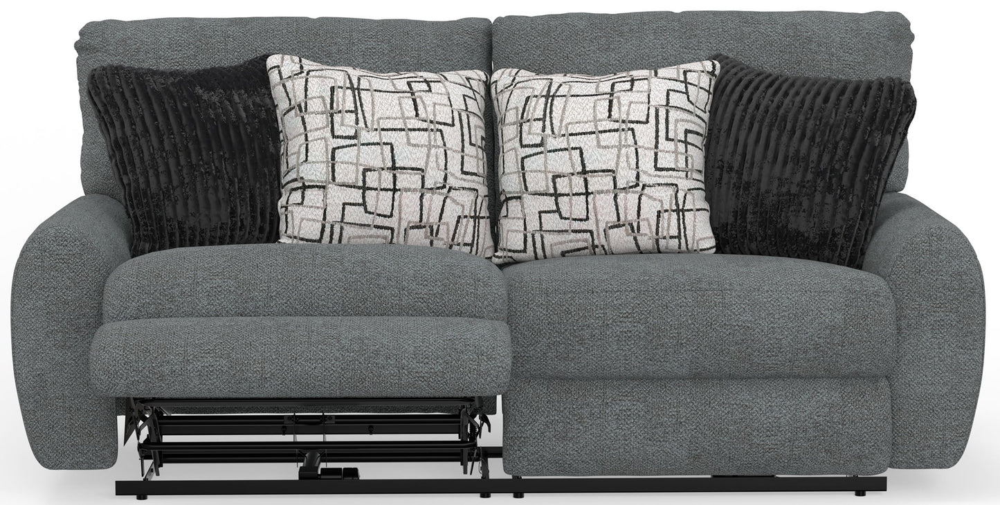 Maxwell - Power Deep Seat Reclining Sofa - Hornell Furniture Outlet