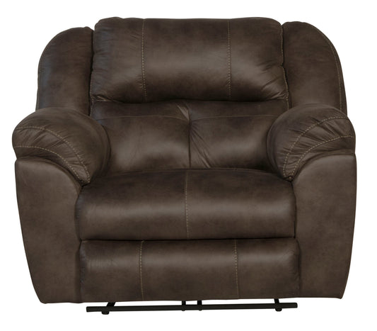 Ferrington - Power Lay Flat Recliner with Power Adjustable Headrest - Hornell Furniture Outlet