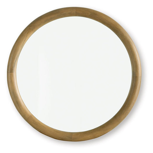 Yadiel - Brown - Accent Mirror - Hornell Furniture Outlet
