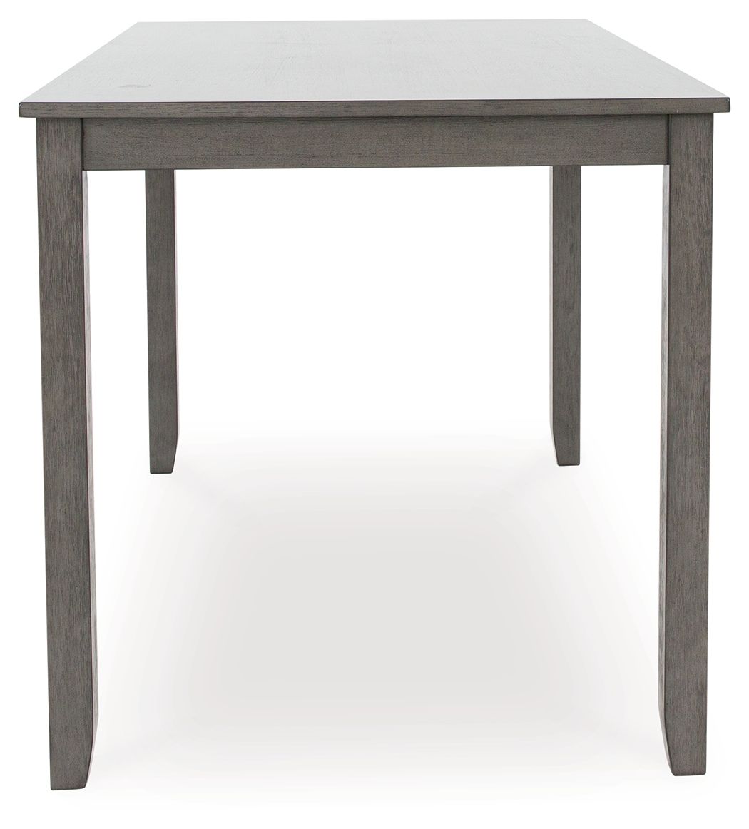 Caitbrook - Gray - Rect Drm Counter Table Set (Set of 7) - Hornell Furniture Outlet