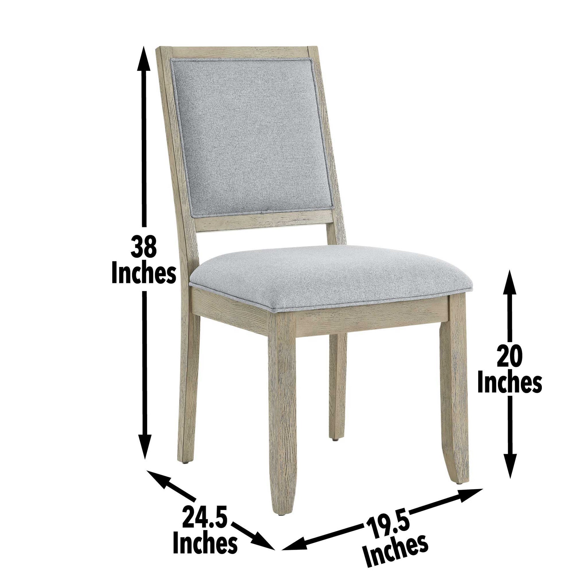 Carena - Side Chair (Set of 2) - Gray - Hornell Furniture Outlet